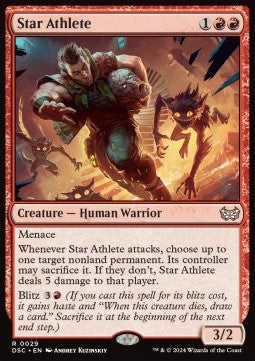 Star Athlete⁣ - Commander: Duskmourn: House of Horror⁣ (Rare)⁣ [29]