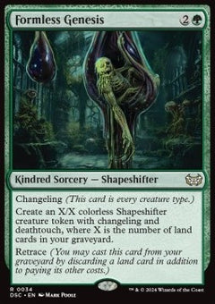Formless Genesis⁣ - Commander: Duskmourn: House of Horror⁣ (Rare)⁣ [34]