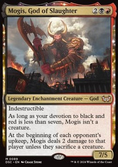 Mogis, God of Slaughter⁣ - Commander: Duskmourn: House of Horror⁣ (Mythic)⁣ [89]