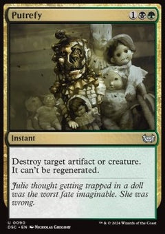 Putrefy⁣ - Commander: Duskmourn: House of Horror⁣ (Uncommon)⁣ [90]