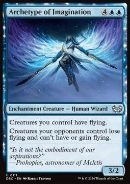 Archetype of Imagination⁣ - Commander: Duskmourn: House of Horror⁣ (Uncommon)⁣ [111]