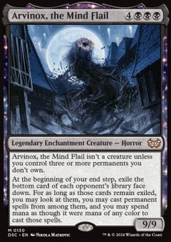 Arvinox, the Mind Flail⁣ - Commander: Duskmourn: House of Horror⁣ (Mythic)⁣ [130]
