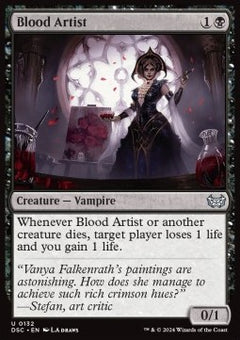 Blood Artist⁣ - Commander: Duskmourn: House of Horror⁣ (Uncommon)⁣ [132]
