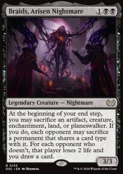 Braids, Arisen Nightmare⁣ - Commander: Duskmourn: House of Horror⁣ (Rare)⁣ [133]