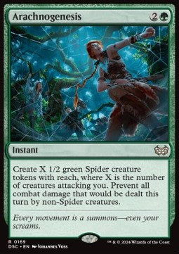 Arachnogenesis⁣ - Commander: Duskmourn: House of Horror⁣ (Rare)⁣ [169]