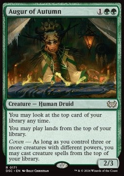Augur of Autumn⁣ - Commander: Duskmourn: House of Horror⁣ (Rare)⁣ [171]