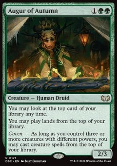Augur of Autumn⁣ - Commander: Duskmourn: House of Horror⁣ (Rare)⁣ [171]