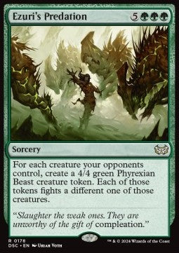 Ezuri's Predation⁣ - Commander: Duskmourn: House of Horror⁣ (Rare)⁣ [178]