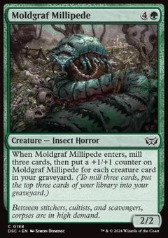 Moldgraf Millipede⁣ - Commander: Duskmourn: House of Horror⁣ (Common)⁣ [188]