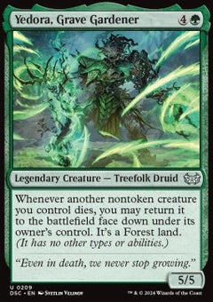Yedora, Grave Gardener⁣ - Commander: Duskmourn: House of Horror⁣ (Uncommon)⁣ [209]