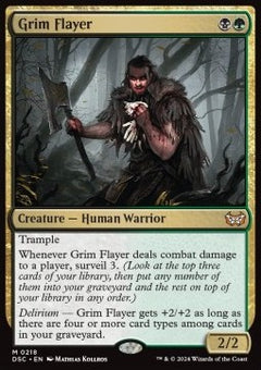 Grim Flayer⁣ - Commander: Duskmourn: House of Horror⁣ (Mythic)⁣ [218]
