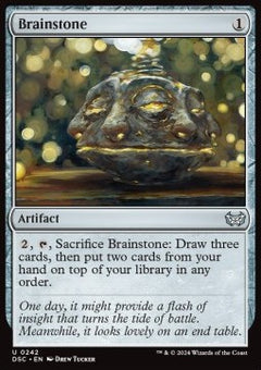 Brainstone⁣ - Commander: Duskmourn: House of Horror⁣ (Uncommon)⁣ [242]