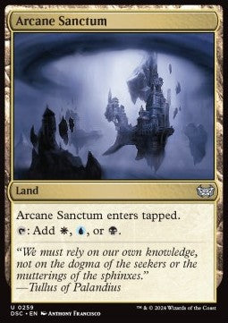 Arcane Sanctum⁣ - Commander: Duskmourn: House of Horror⁣ (Uncommon)⁣ [259]