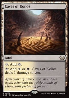 Caves of Koilos⁣ - Commander: Duskmourn: House of Horror⁣ (Rare)⁣ [268]