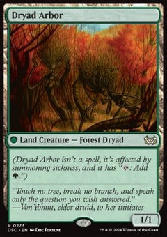 Dryad Arbor⁣ - Commander: Duskmourn: House of Horror⁣ (Rare)⁣ [273]