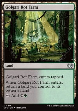 Golgari Rot Farm⁣ - Commander: Duskmourn: House of Horror⁣ (Uncommon)⁣ [279]