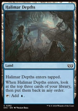 Halimar Depths⁣ - Commander: Duskmourn: House of Horror⁣ (Common)⁣ [282]