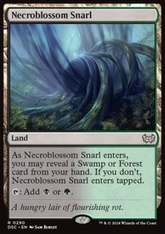 Necroblossom Snarl⁣ - Commander: Duskmourn: House of Horror⁣ (Rare)⁣ [290]