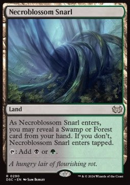 Necroblossom Snarl⁣ - Commander: Duskmourn: House of Horror⁣ (Rare)⁣ [290]