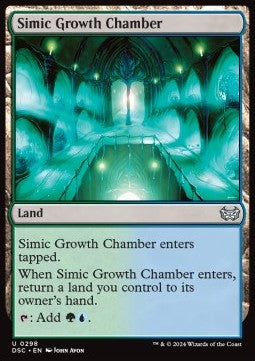 Simic Growth Chamber⁣ - Commander: Duskmourn: House of Horror⁣ (Uncommon)⁣ [298]