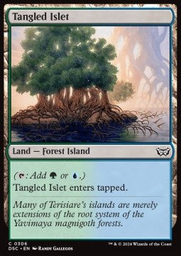 Tangled Islet⁣ - Commander: Duskmourn: House of Horror⁣ (Common)⁣ [306]