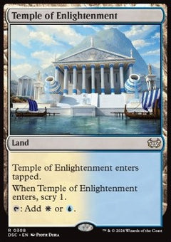 Temple of Enlightenment⁣ - Commander: Duskmourn: House of Horror⁣ (Rare)⁣ [308]