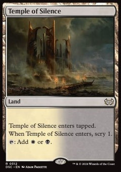 Temple of Silence⁣ - Commander: Duskmourn: House of Horror⁣ (Rare)⁣ [312]