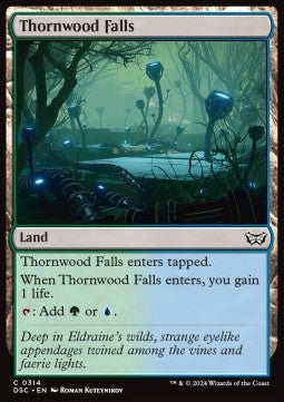 Thornwood Falls⁣ - Commander: Duskmourn: House of Horror⁣ (Common)⁣ [314]