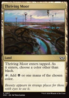 Thriving Moor⁣ - Commander: Duskmourn: House of Horror⁣ (Common)⁣ [317]