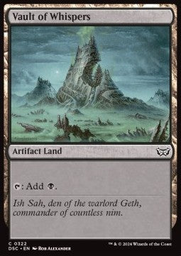 Vault of Whispers⁣ - Commander: Duskmourn: House of Horror⁣ (Common)⁣ [322]