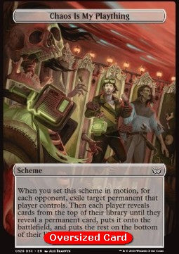 Chaos Is My Plaything⁣ - Commander: Duskmourn: House of Horror⁣ (Special)⁣ [329]