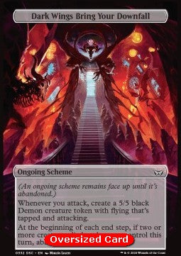 Dark Wings Bring Your Downfall⁣ - Commander: Duskmourn: House of Horror⁣ (Special)⁣ [332]