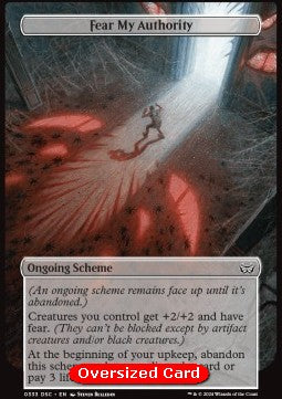 Fear My Authority⁣ - Commander: Duskmourn: House of Horror⁣ (Special)⁣ [333]