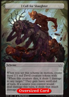 I Call for Slaughter⁣ - Commander: Duskmourn: House of Horror⁣ (Special)⁣ [337]