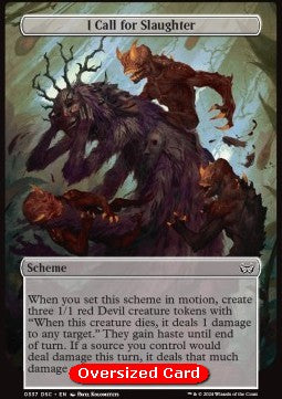 I Call for Slaughter⁣ - Commander: Duskmourn: House of Horror⁣ (Special)⁣ [337]