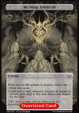 My Wings Enfold All⁣ - Commander: Duskmourn: House of Horror⁣ (Special)⁣ [348]