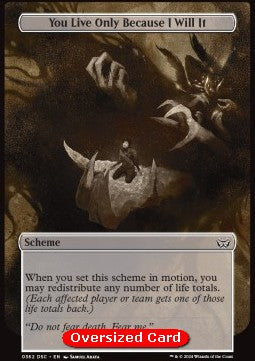 You Live Only Because I Will It⁣ - Commander: Duskmourn: House of Horror⁣ (Special)⁣ [362]