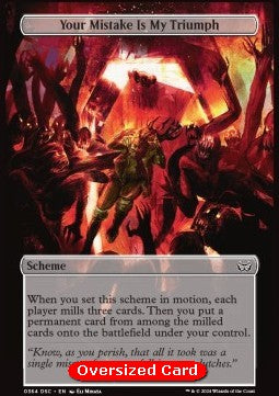 Your Mistake Is My Triumph⁣ - Commander: Duskmourn: House of Horror⁣ (Special)⁣ [364]