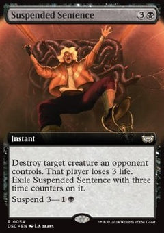 Suspended Sentence⁣ - Commander: Duskmourn: House of Horror: Extras⁣ (Rare)⁣ [54]