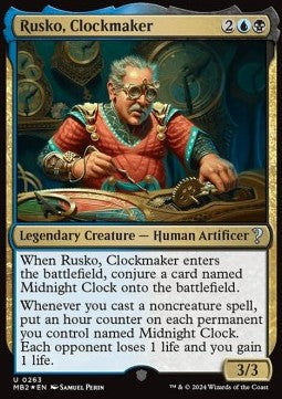 Rusko, Clockmaker⁣ - Mystery Booster 2⁣ (Uncommon)⁣ [263]