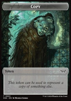 Copy Token // Horror Token (B 2/2)⁣ - Duskmourn: House of Horror: Tokens⁣ (Token)⁣ [T 1/10]