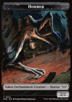 Horror Token (B 2/2) // Manifest Token (C 2/2)⁣ - Duskmourn: House of Horror: Tokens⁣ (Token)⁣ [T 10/18]