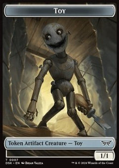 Toy Token (A 1/1) // Treasure Token⁣ - Duskmourn: House of Horror: Tokens⁣ (Token)⁣ [T 7/15]