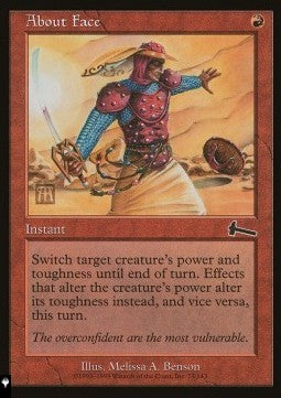 About Face⁣ - Mystery Booster 2⁣ (Common)⁣ [73]