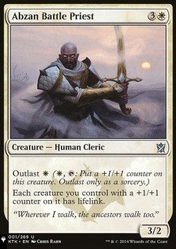 Abzan Battle Priest⁣ - Mystery Booster 2⁣ (Uncommon)⁣ [1]