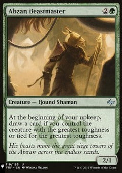 Abzan Beastmaster⁣ - Mystery Booster 2⁣ (Uncommon)⁣ [119]