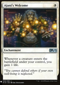 Ajani's Welcome
