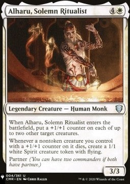 Alharu, Solemn Ritualist⁣ - Mystery Booster 2⁣ (Uncommon)⁣ [4]