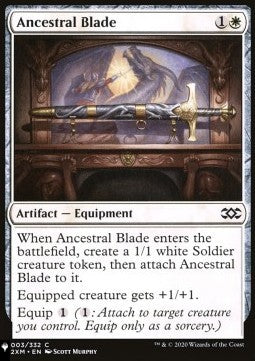 Ancestral Blade⁣ - Mystery Booster 2⁣ (Common)⁣ [3]