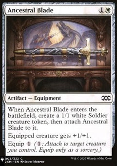 Ancestral Blade⁣ - Mystery Booster 2⁣ (Common)⁣ [3]